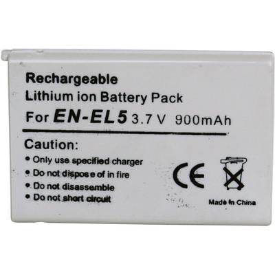 EN-EL5 Nikon kamera akku 3,7 V 900 mAh, Conrad energy-0