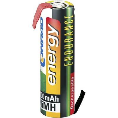 Forrasztható ceruza akku AA NiMH 1,2V 2300 mAh, forrfüles, Conrad Energy Endurance