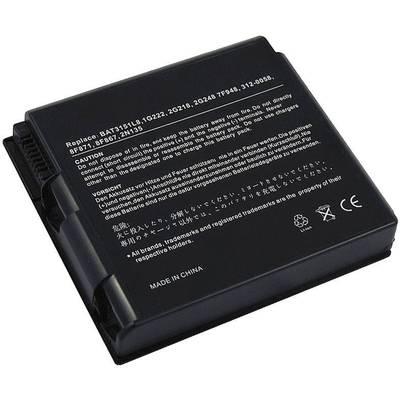 Litium ion laptop akkumulátor Dell típusokhoz 4400 mAh 14,8V Beltrona 252253