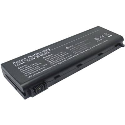 Litium ion laptop akkumulátor Toshiba típusokhoz 4400 mAh 14,4V Beltrona 252486