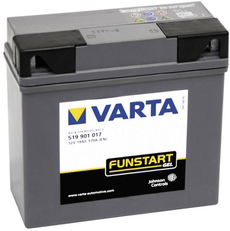 Motorkerékpár akku, zselés BMW Varta