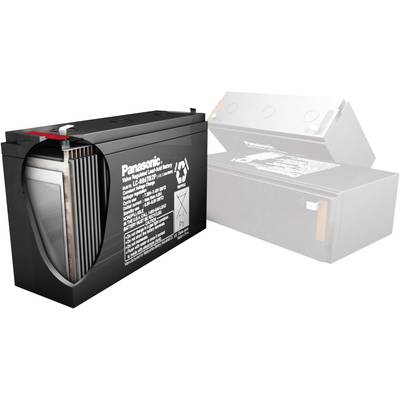 Panasonic 12 V 12 Ah Ólomakku 12 V 12 Ah Ólom-vlies (AGM) (Sz x Ma x Mé) 151 x 94 x 98 mm 6,35 mm-es laposérintkezős dug-7