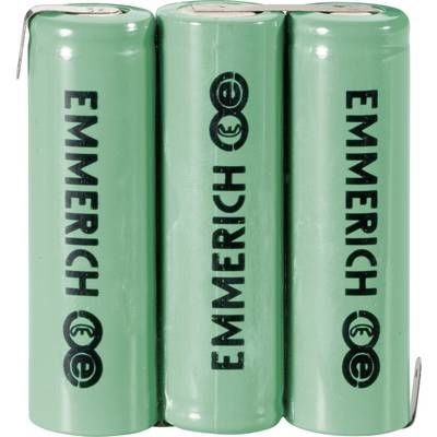 Emmerich NiMH csomag AA 1500 mAh 3,6V, FT-1Z-0