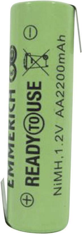 Forrasztható ceruza akku AA NiMH 1,2V 2200 mAh, forrfüles, Emmerich Ready to Use-0
