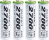 Ceruza akku AA, NiMH, 1,2V 2700 mAh, 4 db, Emmerich LR06, AA, LR6, AAB4E, AM3, 815, E91, LR6N