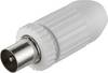 Triax 947 539-100 Koax dugó Csatlakozók: Koaxiális dugó, IEC Ø (kábel tartóval): 7.8 mm 1 db