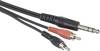 Adapterkábel 6,3MM /2X RCA-anya 3M sztereo
