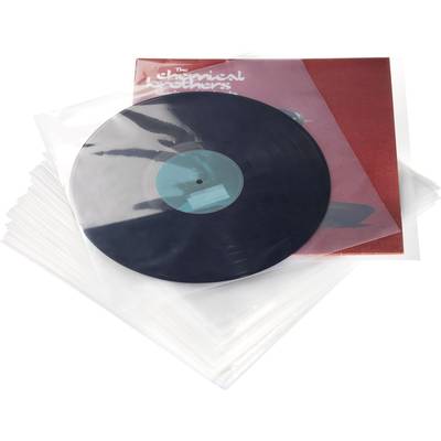 Hanglemez tartó tasak, Vinyl hanglemez védő nylon fólia, 30 cm (12") hanglemezekhez Glorius 302053