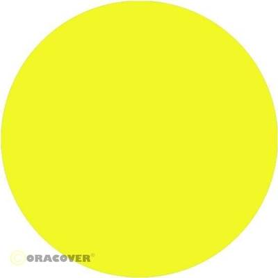 Airbrush fólia 38cm x 2 m, átlátszó sárga, fluoreszkáló, Oracover Easyplot