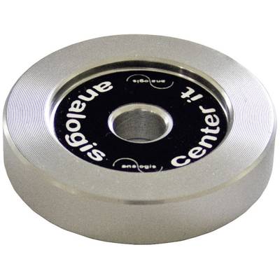 Kislemez központosító gyűrű, adapter bakelit lemezekhez, fém Analogis "Center it" 8105