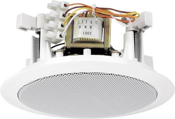 Monacor EDL-24 ELA beépíthető hangszóró 6 W 100 V Fehér 1 db
