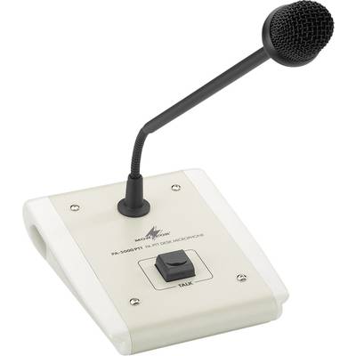 Monacor PA-5000PTT Hattyúnyak Beszéd mikrofon Átviteli mód:Vezetékes 