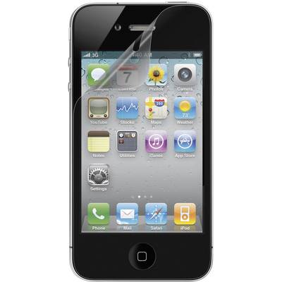 Kijelzővédő fólia Apple iPhone® 4/4S készülékekhez 2db Renkforce IP4-001