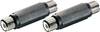 RCA alj/alj adapter készlet, 2 db, SpeaKa
