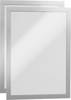 Durable 487223 DURAFRAME A4 - 4872 Információs keret, öntapadó DIN A4 Ezüst (Sz x Ma) 236 mm x 322 mm 2 db