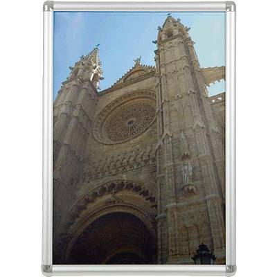 Franken BS0703 Cserélhető képkeret Papírformátum: DIN A2 (Sz x Ma x Mé) 45 x 62.4 x 1.2 cm Ezüst