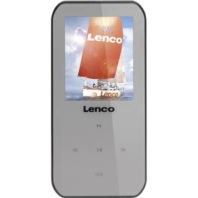 Lenco Xemio-655 MP3 lejátszó, MP4 lejátszó 4 GB Szürke Beszédfelvét