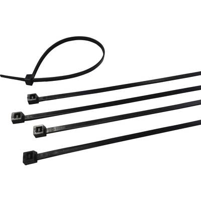 Kábelkötegelő 390 x 4,8 mm, fekete, 100 db, Weidmüller CB 390/4.8 BLACK