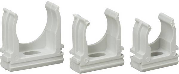 Heidemann 13027 Szorítóbilincs EN20   Szürke 10 db