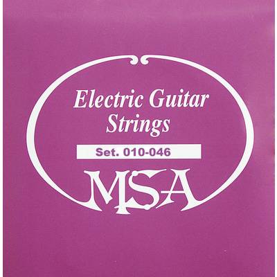MSA E-gitár húrok, 010 - 046