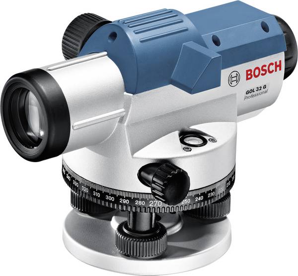 Bosch Professional GOL 32 G Optikai szintező készülék   Hatótáv (max.): 120 m Optikai nagyítás (max.): 32 x