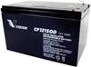 Ólomakku 12 V 15 Ah Vision akku VISION CP12150D CP12150D ólom vlies (AGM)151 x 101 x 98 mm 6.35 mm-es dugó