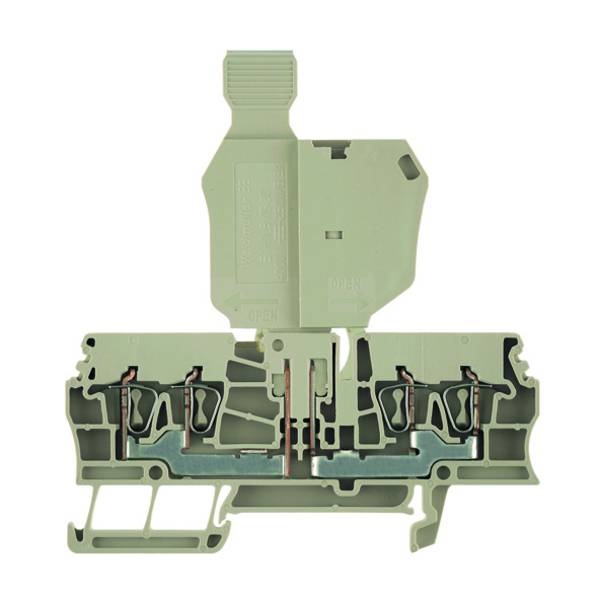 Weidmüller 7920950000 Mérő-bontó sorkapocs  Rugó  Sötétbeige 100 db