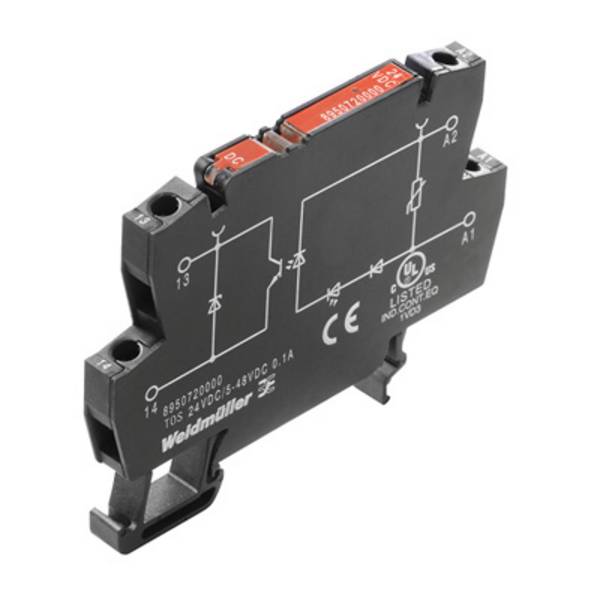 Weidmüller Optocsatoló relé 8950700000-10 0.1 A Kapcsolási feszültség (max.): 48 V/DC 10 db