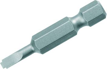 Weidmüller BIT E6.3 Z Egyenes hornyú bit 4 mm Króm-vanádium acél Edzett E 6.3 10 db