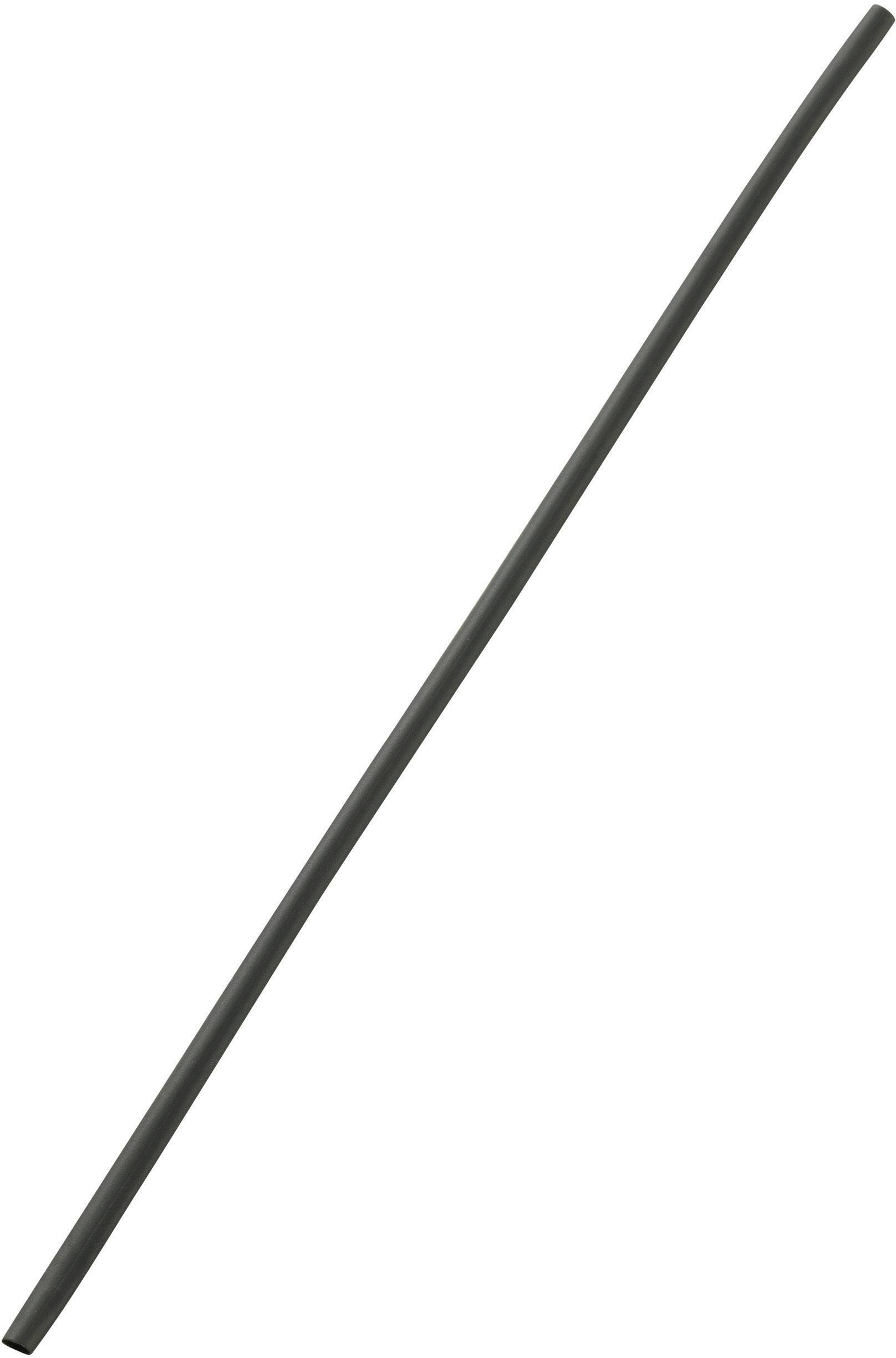 Zsugorcső 2:1, fekete, 1/2 mm, TRU COMPONENTS 1567338