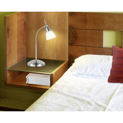 Asztali lámpa, G9, 40 W, 4430-55, Ecohalogén fényforrás, acél, Paul Neuhaus Pino