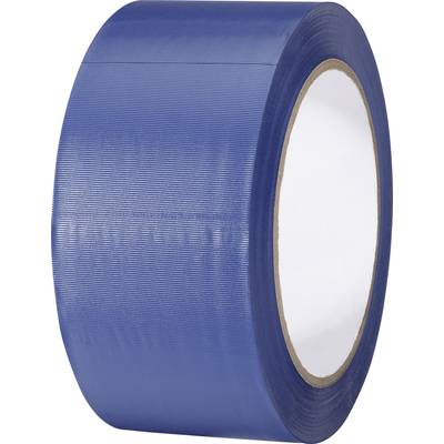 Többcélú PVC ragasztószalag (H x Sz) 33 m x 50 mm, kék PVC 832450B-C TOOLCRAFT, tartalom: 1 tekercs