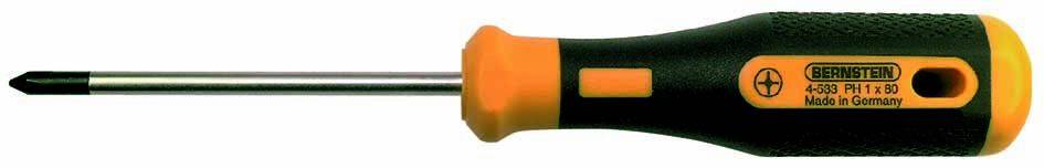 BERNSTEIN Tools for Electronics Bernstein Werkzeugfabrik 4-534 Műhely Kereszthornyú csavarhúzó PH 2 Penge hossz: 100 mm