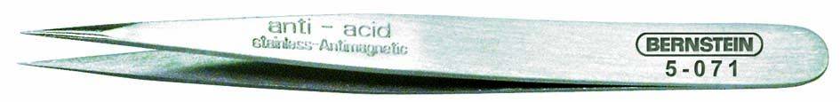 SMD csipesz 85 mm, egyenes, hegyes, Bernstein 5-071