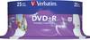 Írható DVD+R 4.7 GB Verbatim 43539 25 db Nyomtatható