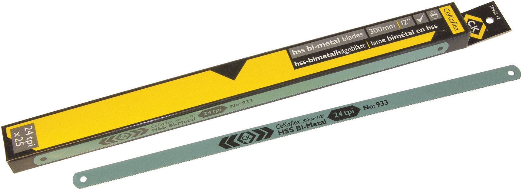 HSS bimetál fűrészlapok, 300 mm, 25 dbC.K. T0933 12