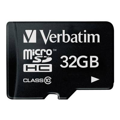 mikro SDHC kártya 32 GB Verbatim Premium Class 10