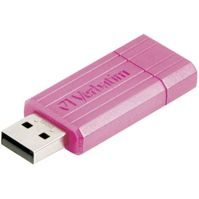 USB stick 16 GB Verbatim Pin Stripe Rózsaszín 49067 USB 2.0
