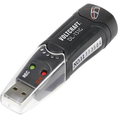 USB-s vibráció adatgyűjtő, ±18 G adatgyűjtő, 3 dimenziós kijelzéssel, memória 8 Mbit, VOLTCRAFT DL-131G