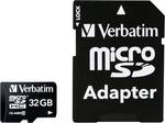 Verbatim microSDHC kártya 32 GB-os 10. osztály