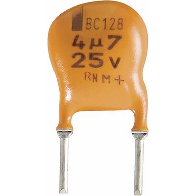 Elektrolit kondenzátor, radiális, álló, RM 5 mm 1 µF 40 V 20 % Ø 10 x 8 mm Vishay 2222 128 37108
