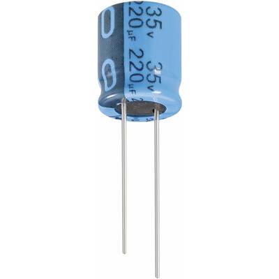 Elektrolit kondenzátor, radiális, álló, RM 2 mm 100 µF 16 V 20 % Ø 5 x 11 mm Jianghai ECR1CPT101MFF200511