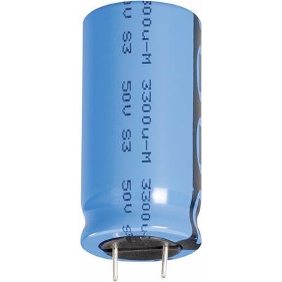Elektrolit kondenzátor, radiális, álló, 105° RM 7,5 mm 2200 µF 50 V 20 % Ø 18 x 35 mm Vishay 2222 048 61222