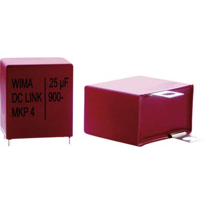 MKP fóliakondenzátor 10 µF 600 V 10 % raszterméret 27.5 mm (H x Sz x Ma) 31.5 x 17 x 29 mm Wima DC-LINK 1 db