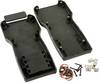 Kézi műszerdoboz ABS fekete 210 x 100 x 32 mm, Hammond Electronics 1553TBKBAT,
