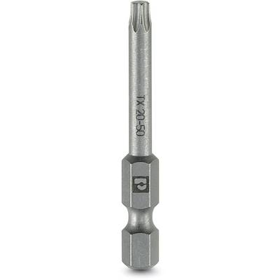 Edzett acél T10 TORX BIT, 5db-os szett SF-BIT-TX 10-50 Phoenix Contact 1212573