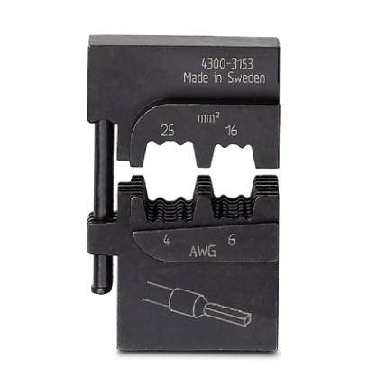 Replacement die CRIMPFOX-M 25/DIE 1212081 Phoenix Contact