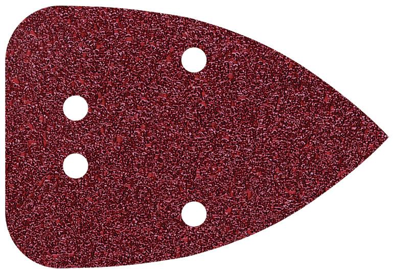 Csiszolólap rezgőcsiszolóhoz 96 x 136 mm (háromszög), 10 db, szemcse méret: 120, Wolfcraft 1763000