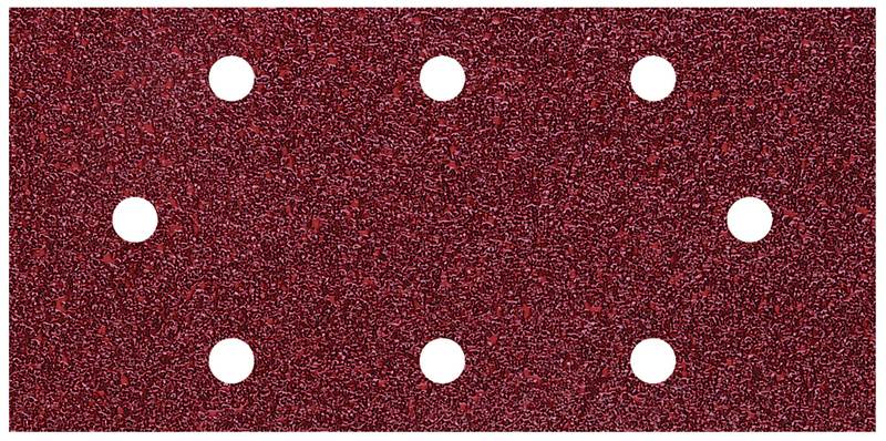 Csiszolólap rezgőcsiszolóhoz 93 x 190 mm, 5 db, szemcse méret: 80, Wolfcraft 1993000