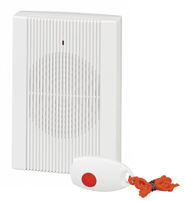 Vezeték nélküli csengő készlet, max.150m, 433MHz, fehér, Heidemann HX 70844